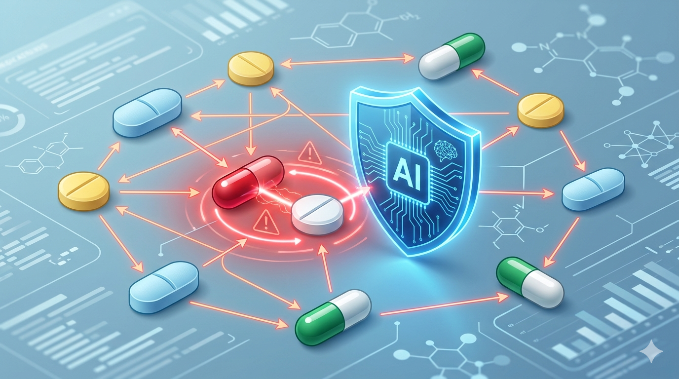 Interacciones medicamentosas alertas IA