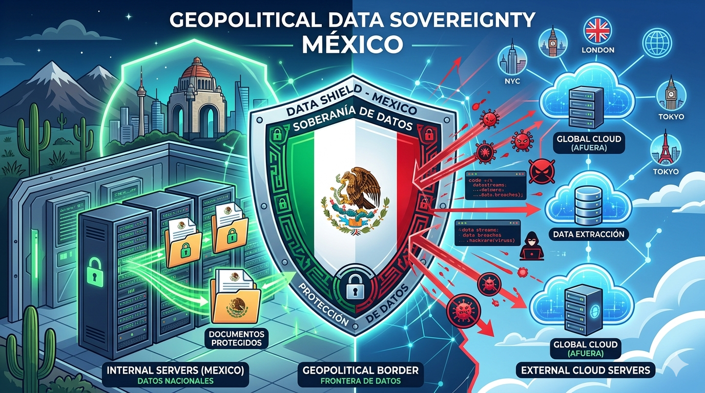 Soberanía de datos IA procesamiento local